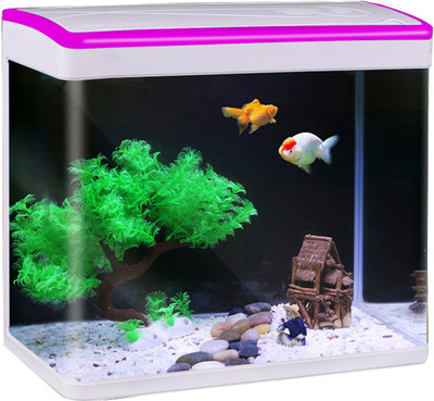 

JAINSONS PET PRODUCTS Fish Aquarium Combo Tank (MJ-360, Capacity-22L) Tank Size (LxWxH): 36x22x37 cm Rectangle Aquarium Tank(9)