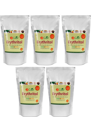 

SO SWEET 100% Natural Sweetener 1 Kg Erythritol (Pack of 05)… Sweetener(5 kg, Pack of 5)