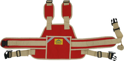 

Lifekrafts MotorBike / Scooter Child Safety Belt for Children when travelling on Motorbikes and Scooters. Belts Secures the Child to the Parent . Soft and Cushion Based Belt Baby Carrier(Red, Back Carry)