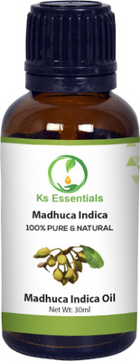 

Ks Essentials 100% Pure Madhuca Indica Oil (Madhuca indica) Natural Therapeutic Grade(30 ml)