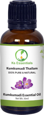 

Ks Essentials 100% Pure Kumkumadi Oil (Kumkumadi Thailam) Pure & Natural(30 ml)