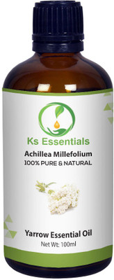 

Ks Essentials 100% Pure Yarrow Essential Oil (Achillea Millefolium) Natural Therapeutic Grade(100 ml)