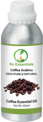 

Ks Essentials 100% Pure Coffee Essential Oil (Coffea arabica) Natural Therapeutic Grade(500 ml)