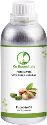 

Ks Essentials 100% Pure Pistachio Oil (Pistacia vera) Natural Therapeutic Grade(1000 ml)