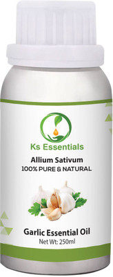 

Ks Essentials 100% Pure Garlic Essential Oil Natural, Undiluted for Skin & hair(250 ml)