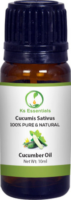 

Ks Essentials 100% Pure Cucumber Oil (Cucumis sativus) Natural Therapeutic Grade(10 ml)