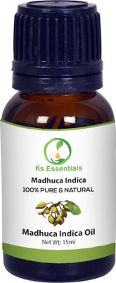 

Ks Essentials 100% Pure Madhuca Indica Oil (Madhuca indica) Natural Therapeutic Grade(15 ml)