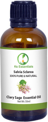 

Ks Essentials 100% Pure Clary Sage Essential Oil (Salvia Sclarea) Pure and Natural(50 ml)
