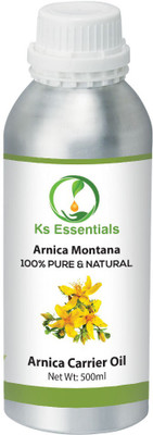 

Ks Essentials 100% Pure Arnica Carrier Oil (Arnica Montana) Pure and Natural(500 ml)