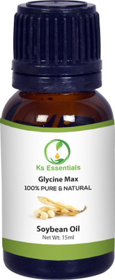 

Ks Essentials 100% Pure Soybean Oil (Glycine max) Natural Therapeutic Grade(15 ml)