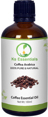 

Ks Essentials 100% Pure Coffee Essential Oil (Coffea arabica) Natural Therapeutic Grade(100 ml)