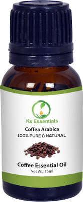 

Ks Essentials 100% Pure Coffee Essential Oil (Coffea arabica) Natural Therapeutic Grade(15 ml)
