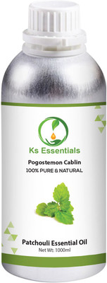 

Ks Essentials 100% Pure Patchouli Essential Oil (Pogostemon cablin) 100% Natural Therapeutic Grade(1000 ml)