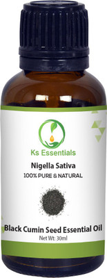 

Ks Essentials 100% Pure Black Cumin Seed Essential Oil (Nigella Sativa) Pure and Natural(30 ml)
