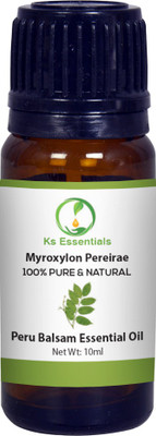 

Ks Essentials 100% Pure Peru Balsam Essential Oil (Myroxylon pereirae) Natural Therapeutic Grade(10 ml)