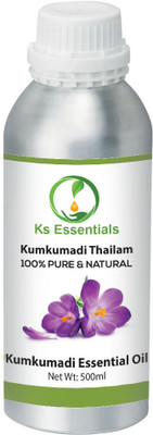 

Ks Essentials 100% Pure Kumkumadi Oil (Kumkumadi Thailam) Pure & Natural(500 ml)
