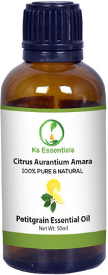 

Ks Essentials 100% Pure Petitgrain Essential Oil (Citrus aurantium amara) Natural Therapeutic Grade(50 ml)
