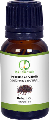 

Ks Essentials 100% Pure Babchi Oil (Psoralea corylifolia) Natural Therapeutic Grade(15 ml)