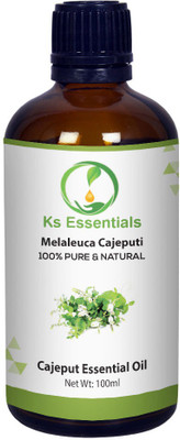 

Ks Essentials 100% Pure Cajeput Essential Oil (Melaleuca cajeputi) Natural Therapeutic Grade(100 ml)