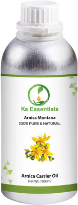 

Ks Essentials 100% Pure Arnica Carrier Oil (Arnica Montana) Pure and Natural(1000 ml)