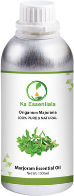 

Ks Essentials 100% Pure Marjoram Essential Oil (Origanum Majorana) Natural Steam Distilled(1000 ml)