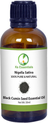 

Ks Essentials 100% Pure Black Cumin Seed Essential Oil (Nigella Sativa) Pure and Natural(50 ml)