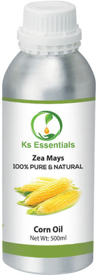 

Ks Essentials 100% Pure Corn oil (Zea mays) Natural Therapeutic Grade(500 ml)