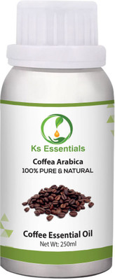 

Ks Essentials 100% Pure Coffee Essential Oil (Coffea arabica) Natural Therapeutic Grade(250 ml)