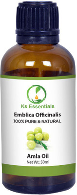 

Ks Essentials 100% Pure Amla Oil(Emblica officinalis) Natural Therapeutic Grade(50 ml)