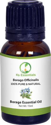 

Ks Essentials 100% Pure Borage Essential Oil (Borago Officinalis) Pure and Natural Therapeutic Grade(15 ml)