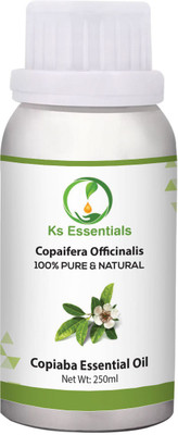 

Ks Essentials 100% Pure Copaiba Essential Oil (Copaifera officinalis) Natural Therapeutic Grade(250 ml)