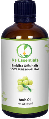 

Ks Essentials 100% Pure Amla Oil(Emblica officinalis) Natural Therapeutic Grade(100 ml)