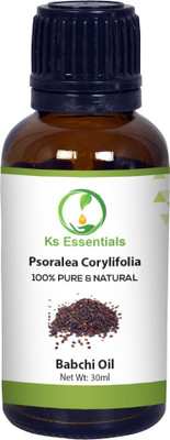 

Ks Essentials 100% Pure Babchi Oil (Psoralea corylifolia) Natural Therapeutic Grade(30 ml)