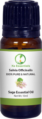 

Ks Essentials 100% Pure Sage Essential Oil (Salvia Officinalis) Natural & Undiluted(10 ml)