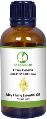 

Ks Essentials 100% Pure May Chang Essential Oil (Litsea cubeba) Natural Therapeutic Grade Steam Distilled(50 ml)