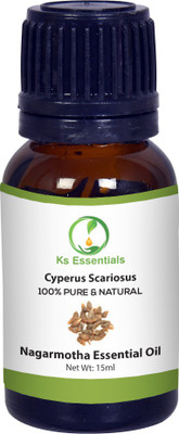 

Ks Essentials 100% Pure Nagarmotha Essential Oil (Cyperus scariosus) Natural Therapeutic Grade(15 ml)