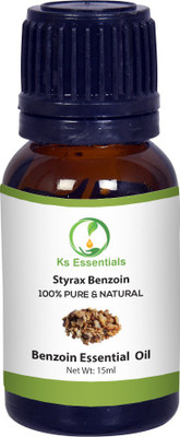 

Ks Essentials 100% Pure Benzoin Essential Oil (Styrax benzoin) Natural Therapeutic Grade(15 ml)