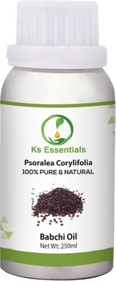 

Ks Essentials 100% Pure Babchi Oil (Psoralea corylifolia) Natural Therapeutic Grade(250 ml)