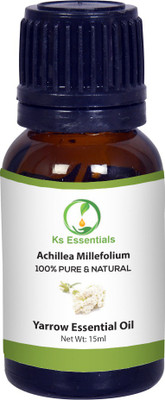 

Ks Essentials 100% Pure Yarrow Essential Oil (Achillea Millefolium) Natural Therapeutic Grade(15 ml)