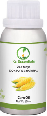 

Ks Essentials 100% Pure Corn oil (Zea mays) Natural Therapeutic Grade(250 ml)