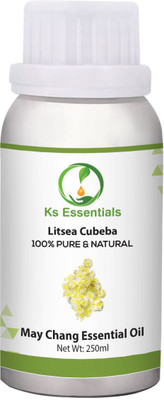 

Ks Essentials 100% Pure May Chang Essential Oil (Litsea cubeba) Natural Therapeutic Grade Steam Distilled(250 ml)