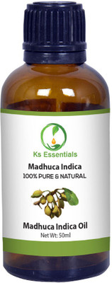 

Ks Essentials 100% Pure Madhuca Indica Oil (Madhuca indica) Natural Therapeutic Grade(50 ml)