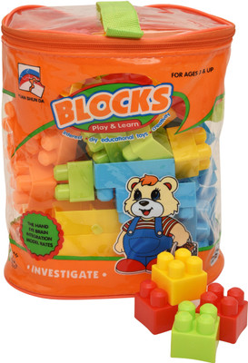 Magic Pitara 54pcs Block Set(Multicolor)