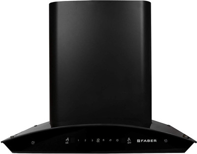 

Faber Hood Crest HC SC BK 60 Wall Mounted Chimney(Black 1200 CMH)