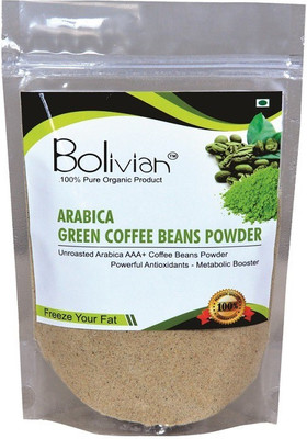 

Bolivian Premium Quality Organic Green Coffee beans Powder for Weight Management 500 GM Pack of 1 Instant Coffee 500 g(Green Coffee Flavoured)
