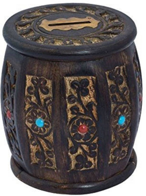 

Happie Shopping bank Coin Bank (Brown) Coin Bank(Brown)