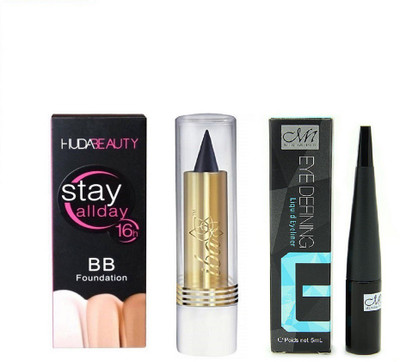 

iba halal care kajal with foundation and eyeliner(Set of 3)