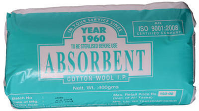 

Jaycot Absorbent Cotton Wool I P