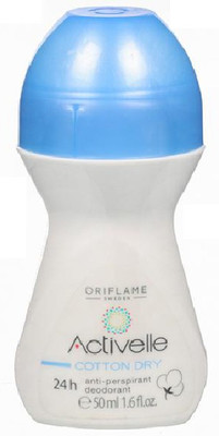

Oriflame ACTIVELLE COTTON DRY DEODORANT ANTI-PERSPIRANT Deodorant Roll-on - For Women(50 ml)