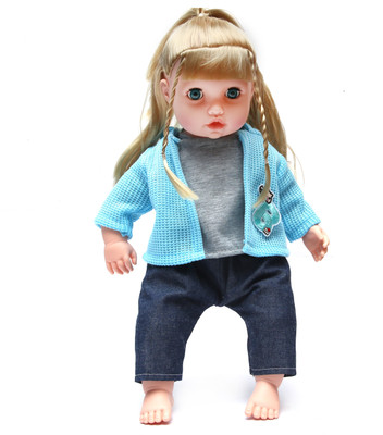 

Wembley Toys Amazing Doll "Dottie Lottie" Soft Body Toy with Open/Close Eyes, 18-inches(Multicolor)